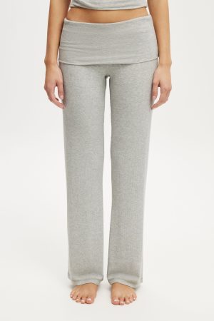Airy Soft Roll Waist Pant