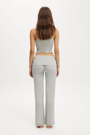 Airy Soft Roll Waist Pant