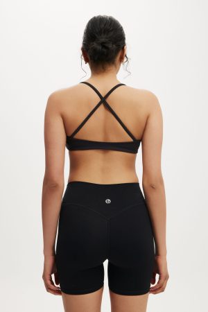 Ultra Soft Minimal Strappy Crop