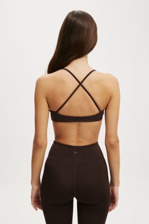 Ultra Soft Minimal Strappy Crop