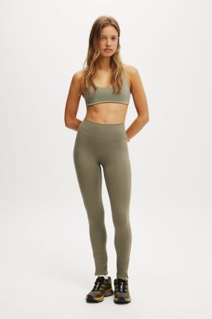 Ultra Soft Side Pocket Full Length Tight