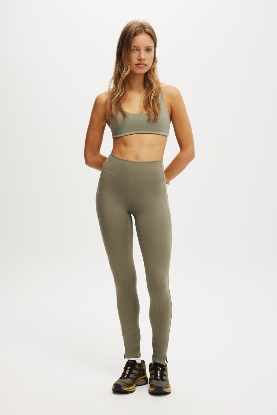 Ultra Soft Side Pocket Full Length Tight