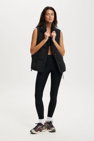 The Mother Puffer Quilted Vest