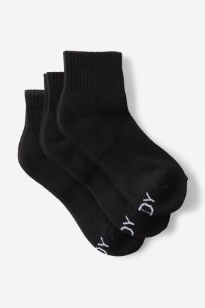 Body Qtr Crew Sock 3Pk