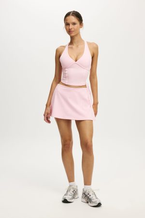 Active Wrap Skirt With Tie